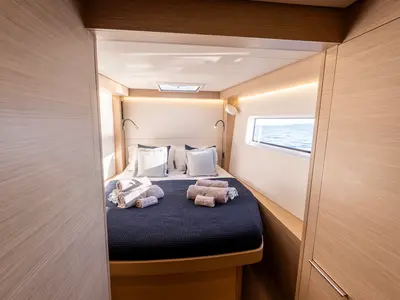 Cabin on North Star, a Lagoon 51 catamaran at Municipal Unit of Lefkada, Greece