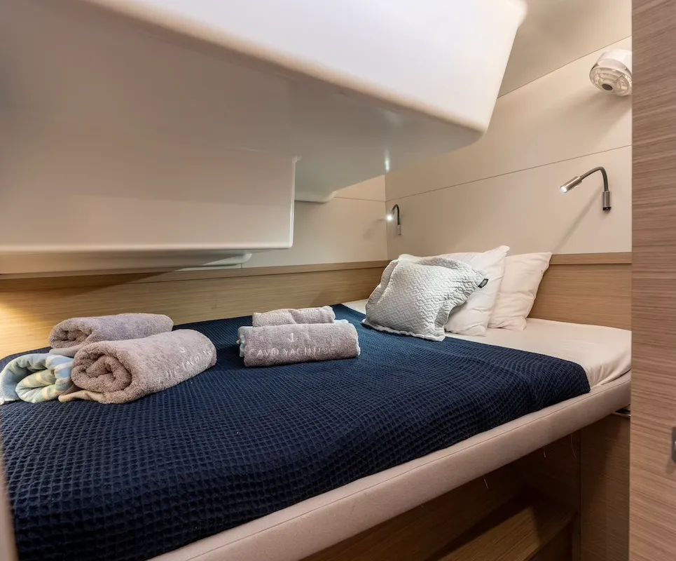 Cabin on North Star, a Lagoon 51 catamaran at Municipal Unit of Lefkada, Greece