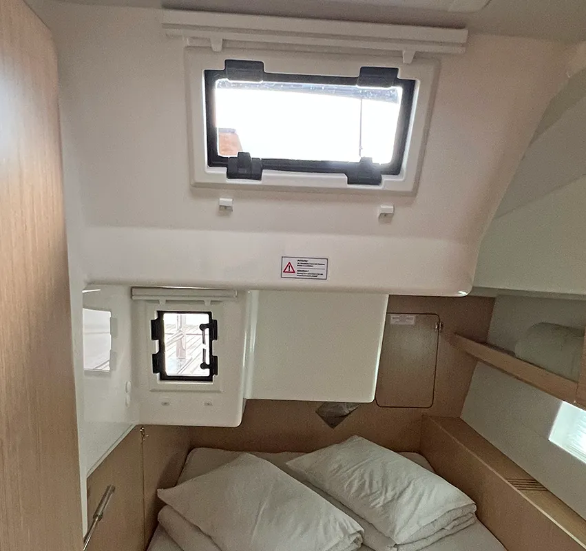 Cabin on Sunny, a Bavaria C45 Style sailboat at Punat, Croatia
