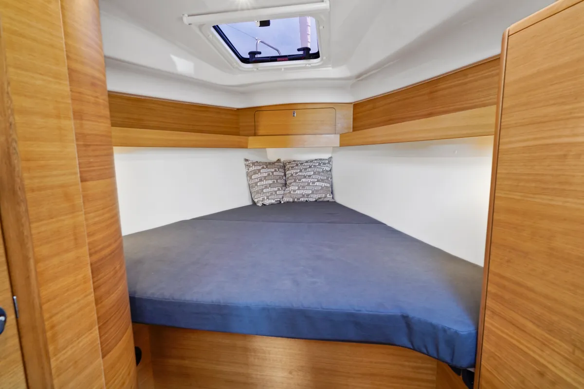 Cabin on Micky, a Elan Impression 40.1 sailboat at Pula, Croatia