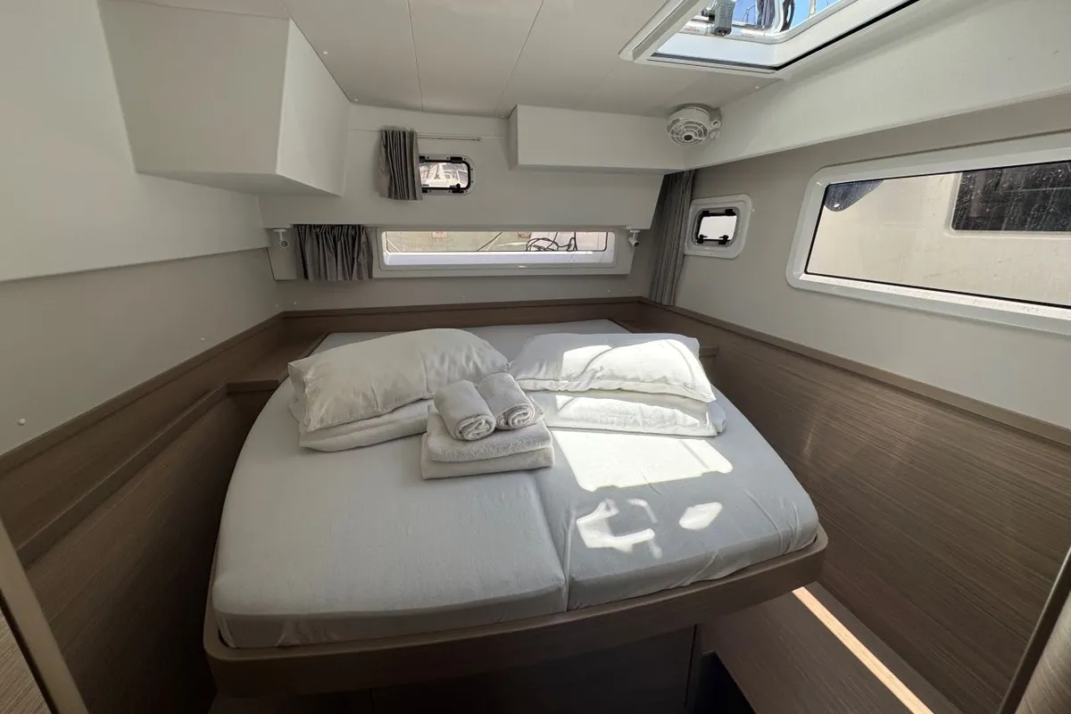 Cabin on Valmy - 1625/2025, a Lagoon 42 catamaran at Palma de Mallorca, Spain