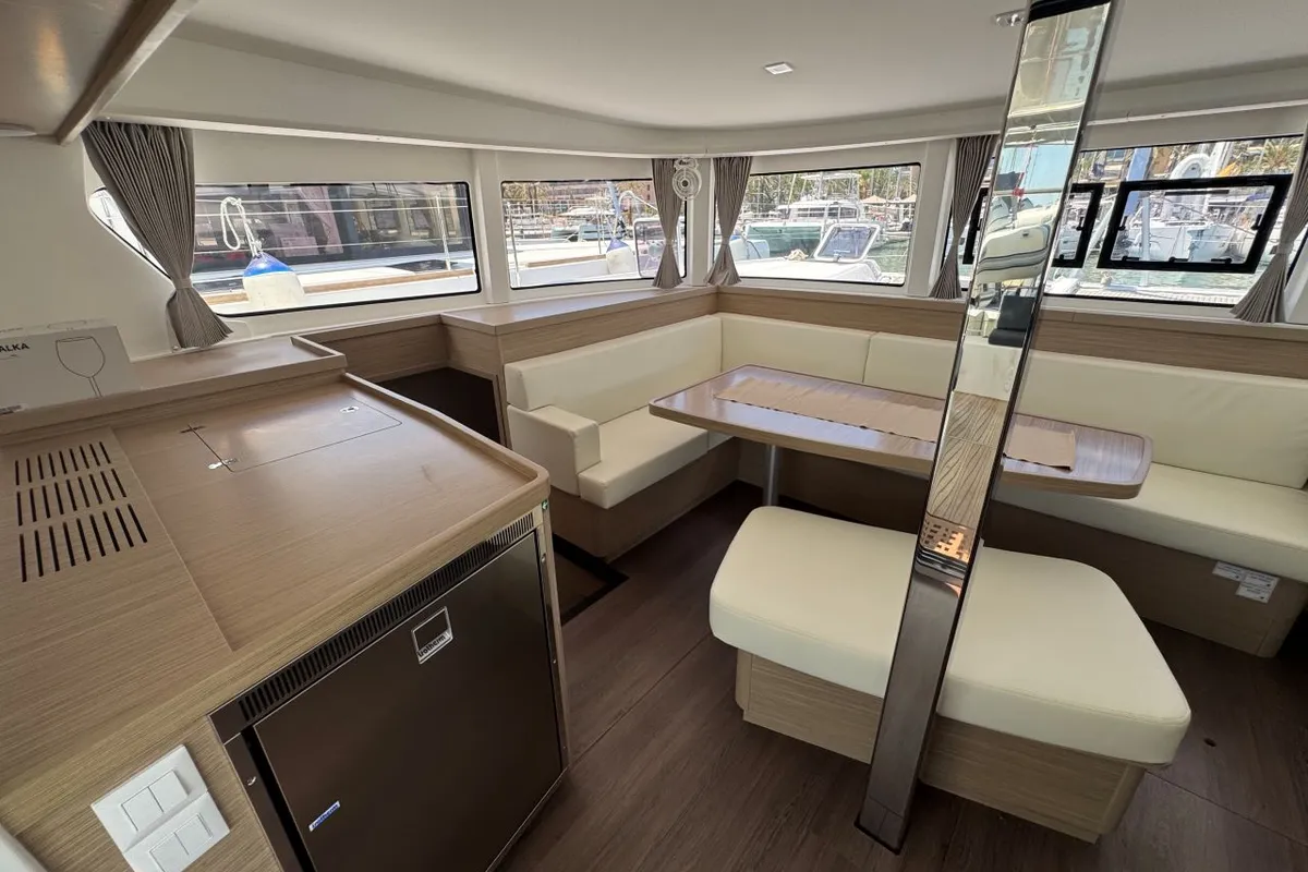 Salon of Valmy - 1625/2025, a Lagoon 42 catamaran at Palma de Mallorca, Spain