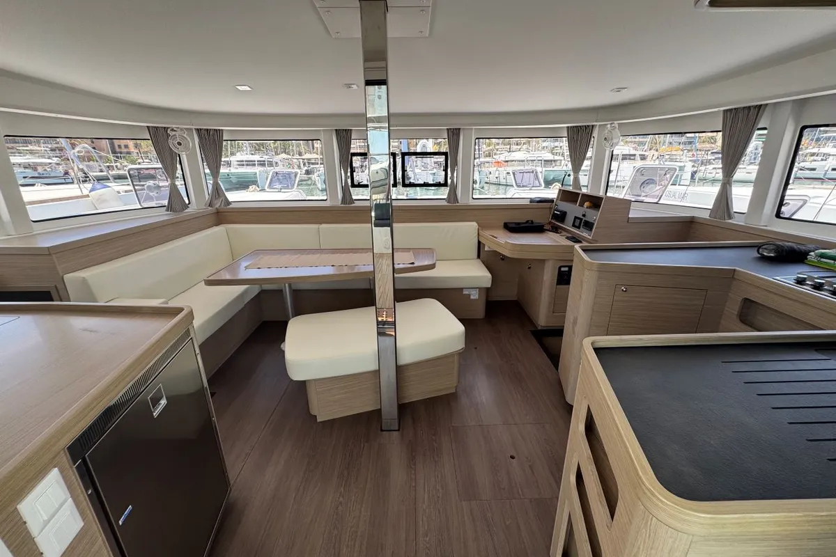 Salon of Valmy - 1625/2025, a Lagoon 42 catamaran at Palma de Mallorca, Spain