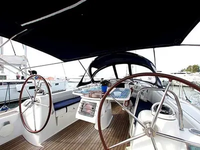 Seven Seas, a Beneteau Oceanis 43 sailboat at Athens, Greece