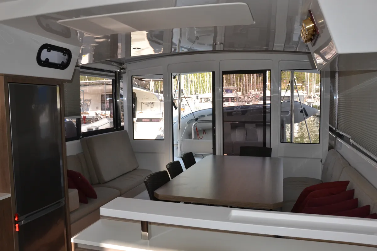 Salon of Dreams NK, a Bali Catspace catamaran at Marmaris, Turkey