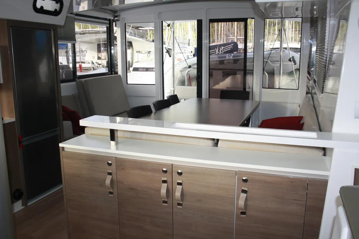 Salon of Dreams NK, a Bali Catspace catamaran at Marmaris, Turkey