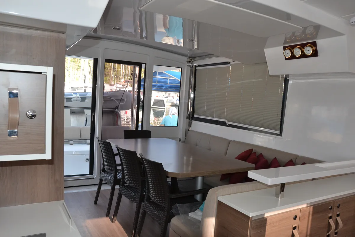 Salon of Dreams NK, a Bali Catspace catamaran at Marmaris, Turkey