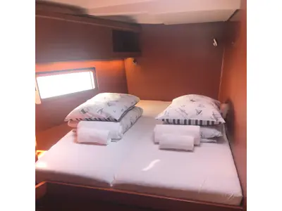 Cabin on Salma, a Beneteau Oceanis 51.1 sailboat at Seget Donji, Croatia