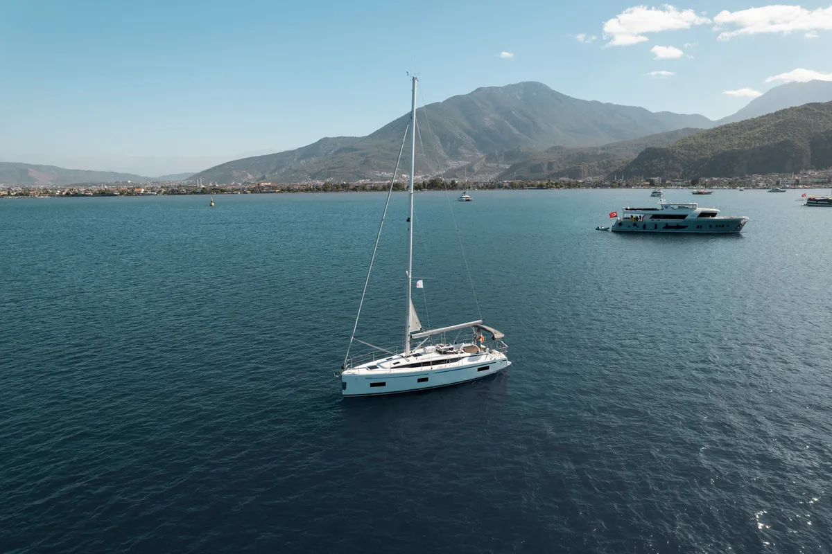 Arinna, a Bavaria C38 sailboat at Fethiye, Turkey
