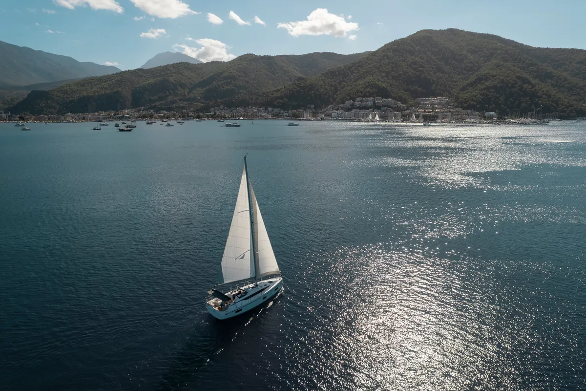 Arinna, a Bavaria C38 sailboat at Fethiye, Turkey