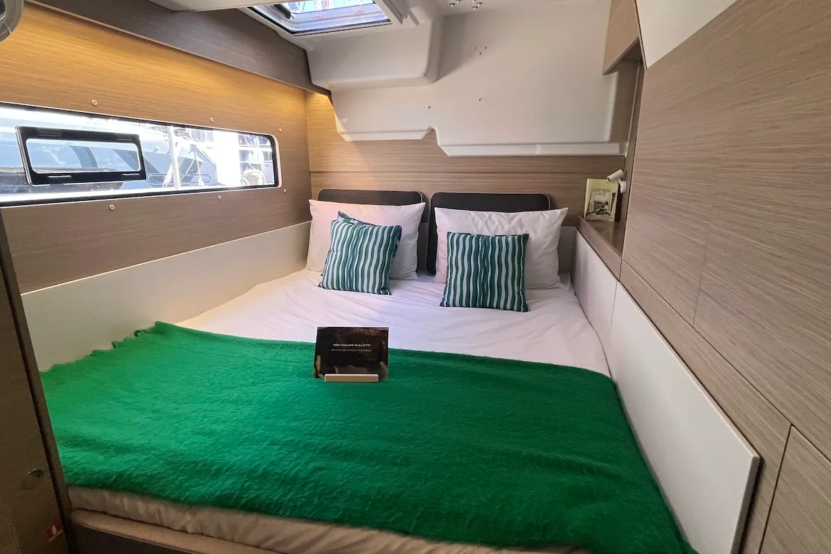 Cabin on Why Not 22, a Lagoon 38 catamaran at Municipal Unit of Lefkada, Greece
