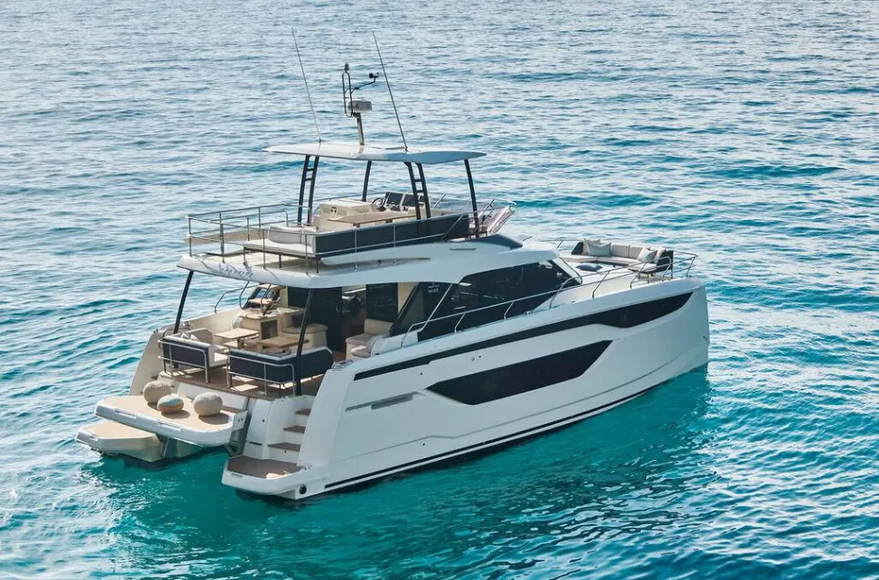 NN, a Prestige M48 catamaran at Općina Sukošan, Croatia