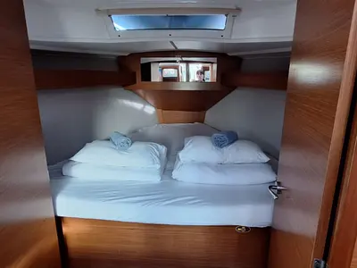Cabin on Sileb, a Dufour 360 GL sailboat at Grad Šibenik, Croatia