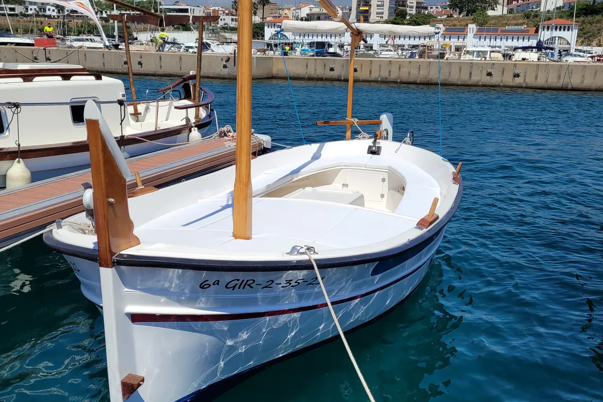 L'Ham, a Gulet Motorboat motorboat at Palamós, Spain