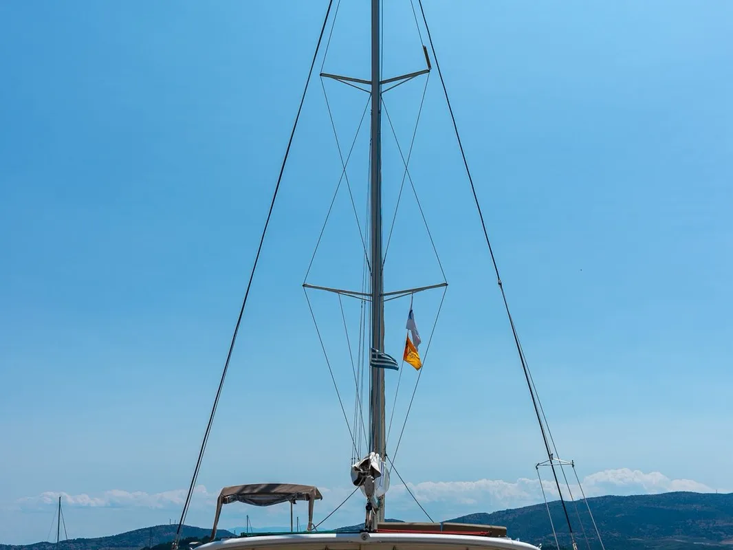 Astro, a Lagoon 400 S2 catamaran at Volos, Greece