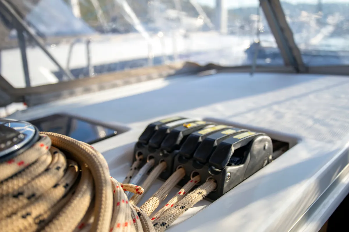 Sea Cloud 1, a Dufour 430 GL sailboat at Grad Pula, Croatia