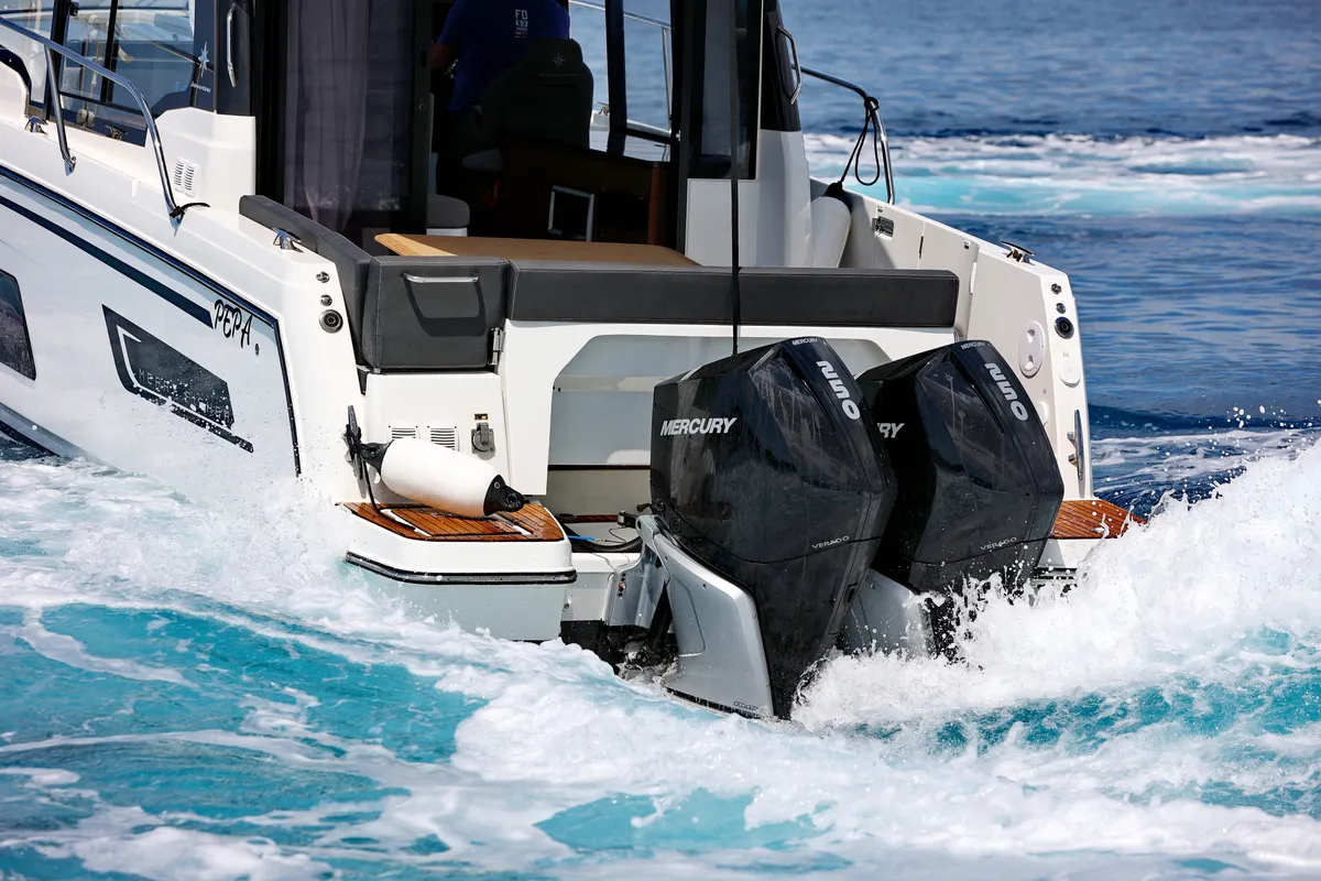 Pepa, a Jeanneau Merry Fisher 1095 motorboat at Zadar, Croatia