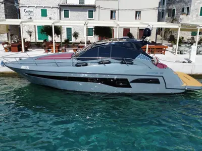 XXX2, a Grginić jahte Mirakul 40 motor yacht at Grad Biograd na Moru, Croatia