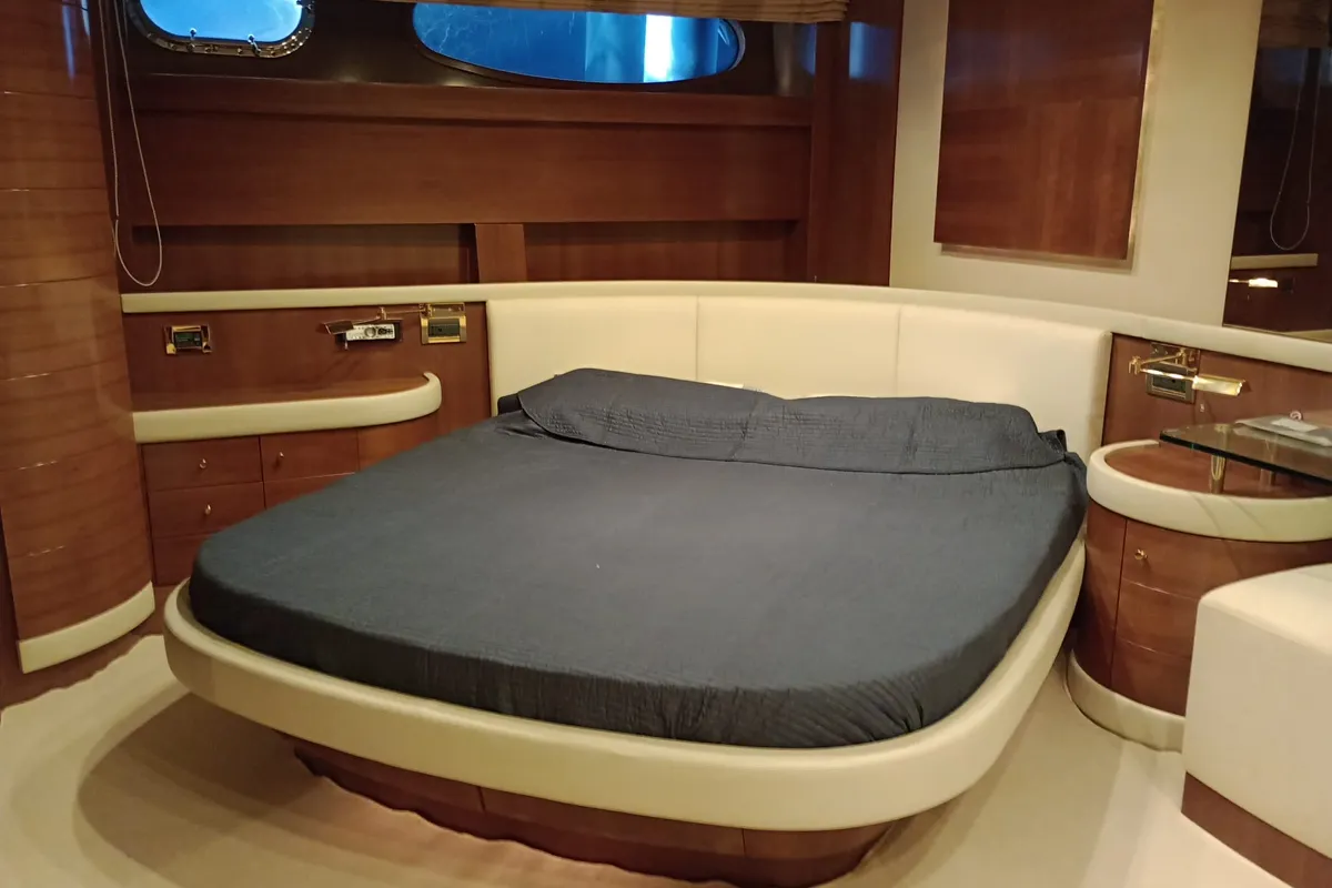 Tamurel, a Alfamarine 78HT motor yacht at Palermo, Italy