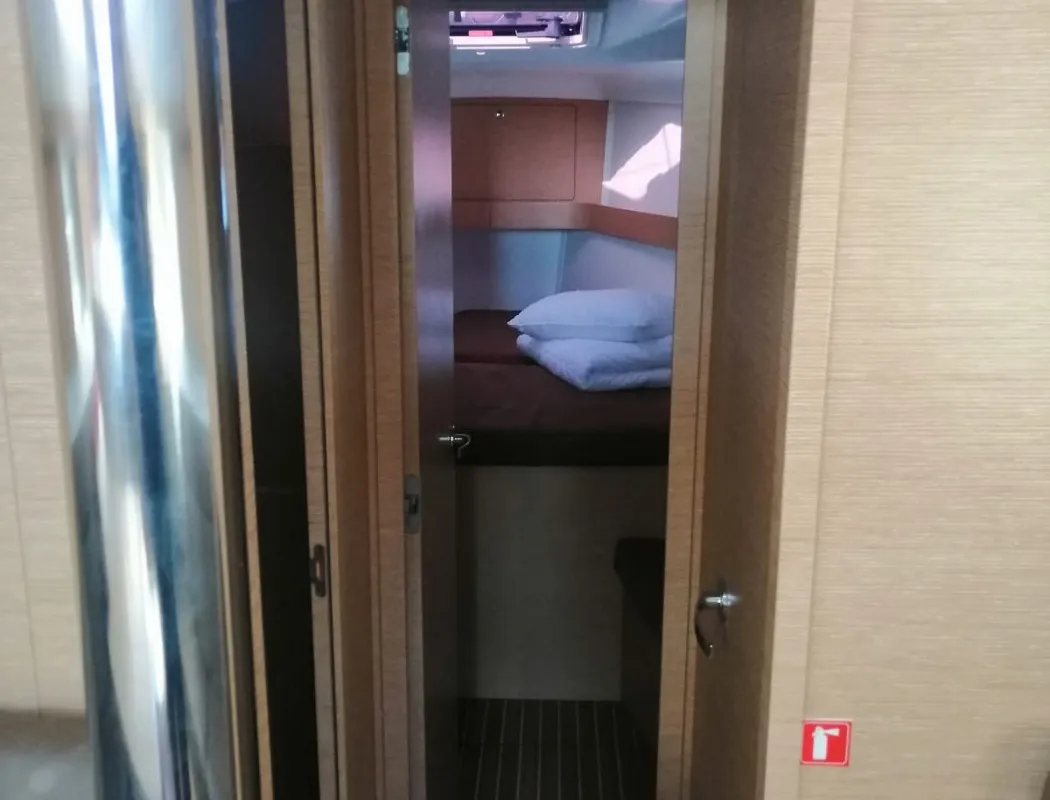 Cabin on Maui, a Elan 45 sailboat at Gdańsk, Poland