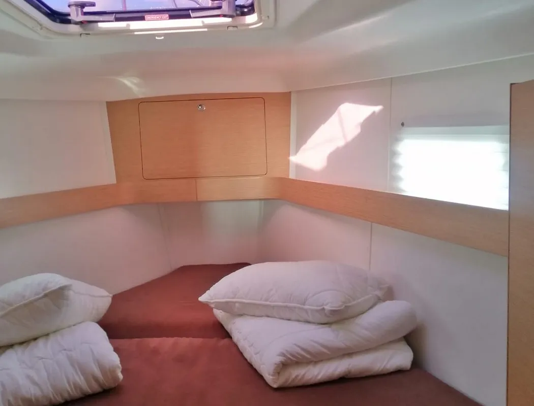 Cabin on Maui, a Elan 45 sailboat at Gdańsk, Poland