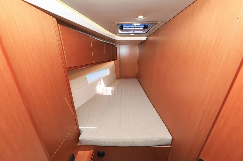 Cabin on Katharina, a Bavaria C45 Style sailboat at Pirovac, Croatia