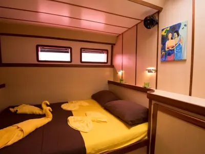 Cabin on Cabin G11, a Gulet Mojito 78 catamaran at Roche Caiman, Seychelles