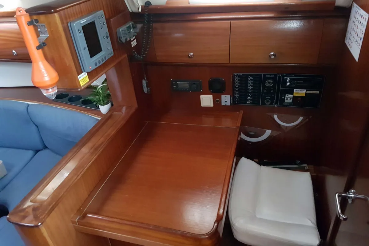 Azzurro, a Bavaria 41 sailboat at Punat, Croatia