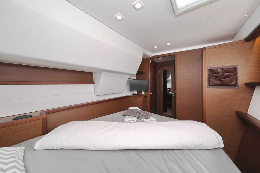 Cabin on Hanna 1, a Lagoon 450 S catamaran at Grad Kaštela, Croatia