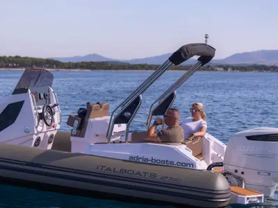 NN, a Italboats Predator 700 T RIB at Grad Šibenik, Croatia