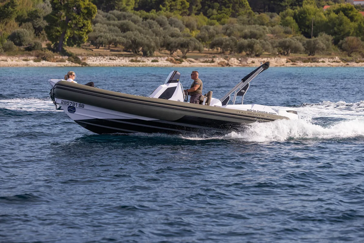 NN, a Italboats Predator 700 T RIB at Grad Šibenik, Croatia