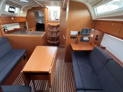 Salon of Amalia, a Bavaria Cruiser 37 sailboat at Općina Sukošan, Croatia