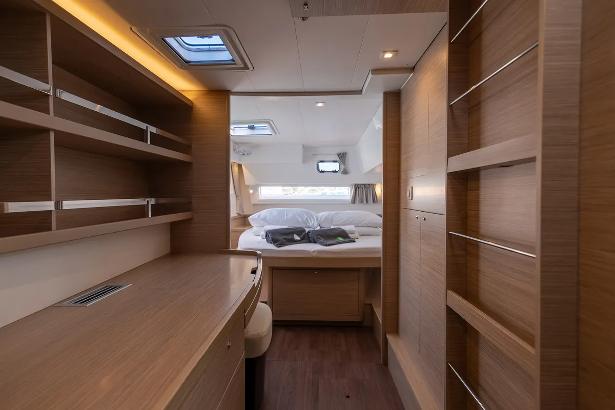 Cabin on Sophie, a Lagoon 42 OW catamaran at Grad Kaštela, Croatia