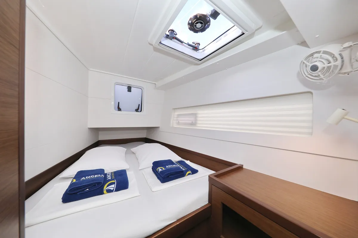 Cabin on Mars, a Lagoon 40 catamaran at Grad Vodice, Croatia