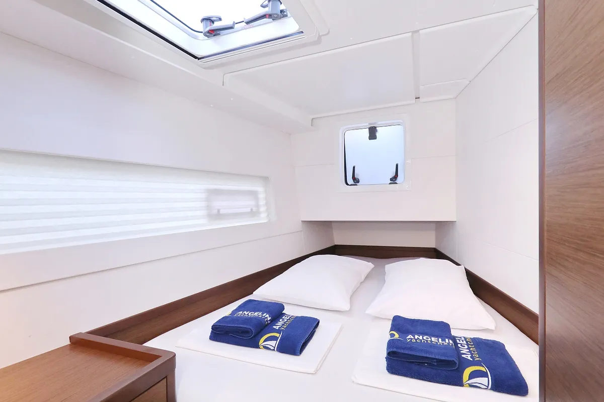Cabin on Mars, a Lagoon 40 catamaran at Grad Vodice, Croatia