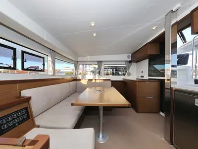 Salon of Mars, a Lagoon 40 catamaran at Grad Vodice, Croatia