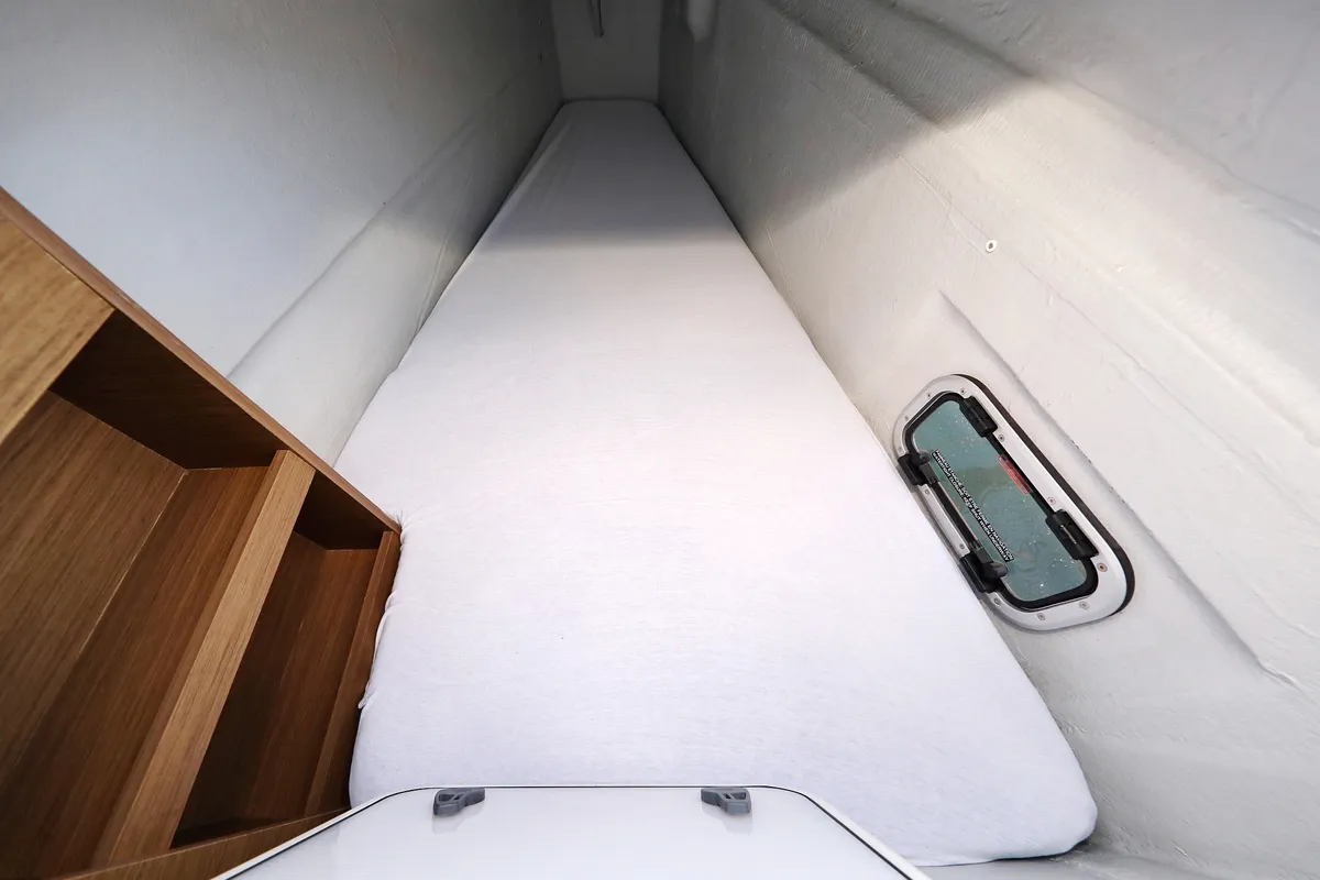 Exterior view of Mars, a Lagoon 40 catamaran at Grad Vodice, Croatia
