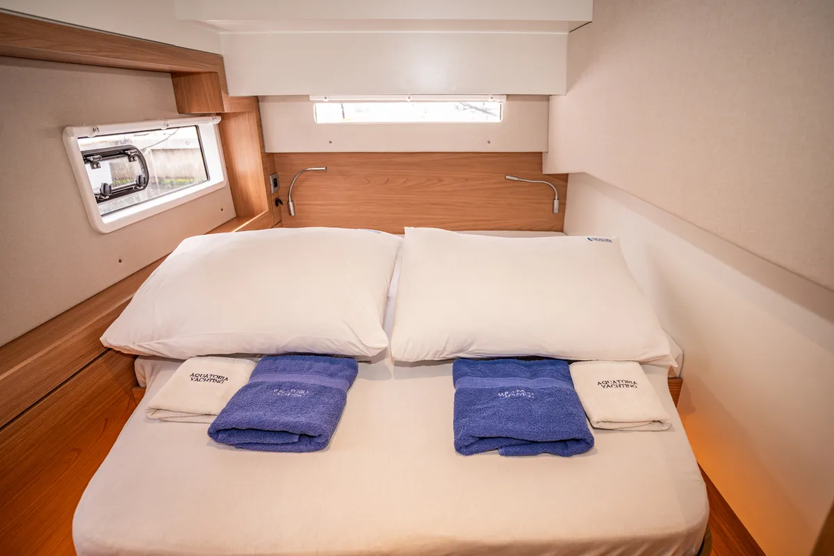 Melody of Love, a Bali 4.2 catamaran at Pirovac, Croatia