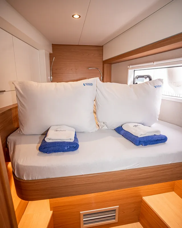 Melody of Love, a Bali 4.2 catamaran at Pirovac, Croatia