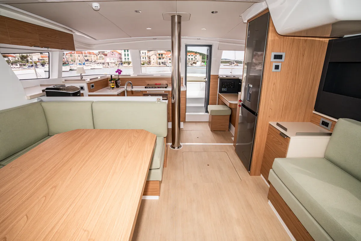 Melody of Love, a Bali 4.2 catamaran at Pirovac, Croatia