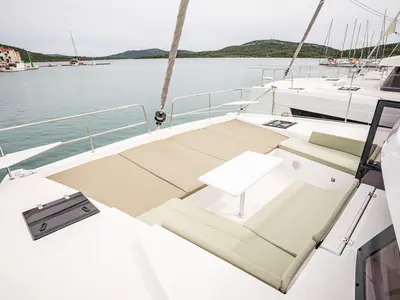 Melody of Love, a Bali 4.2 catamaran at Pirovac, Croatia