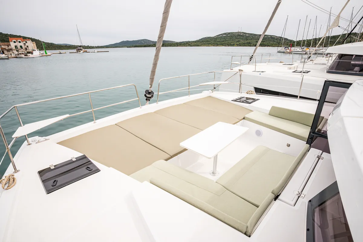 Melody of Love, a Bali 4.2 catamaran at Pirovac, Croatia