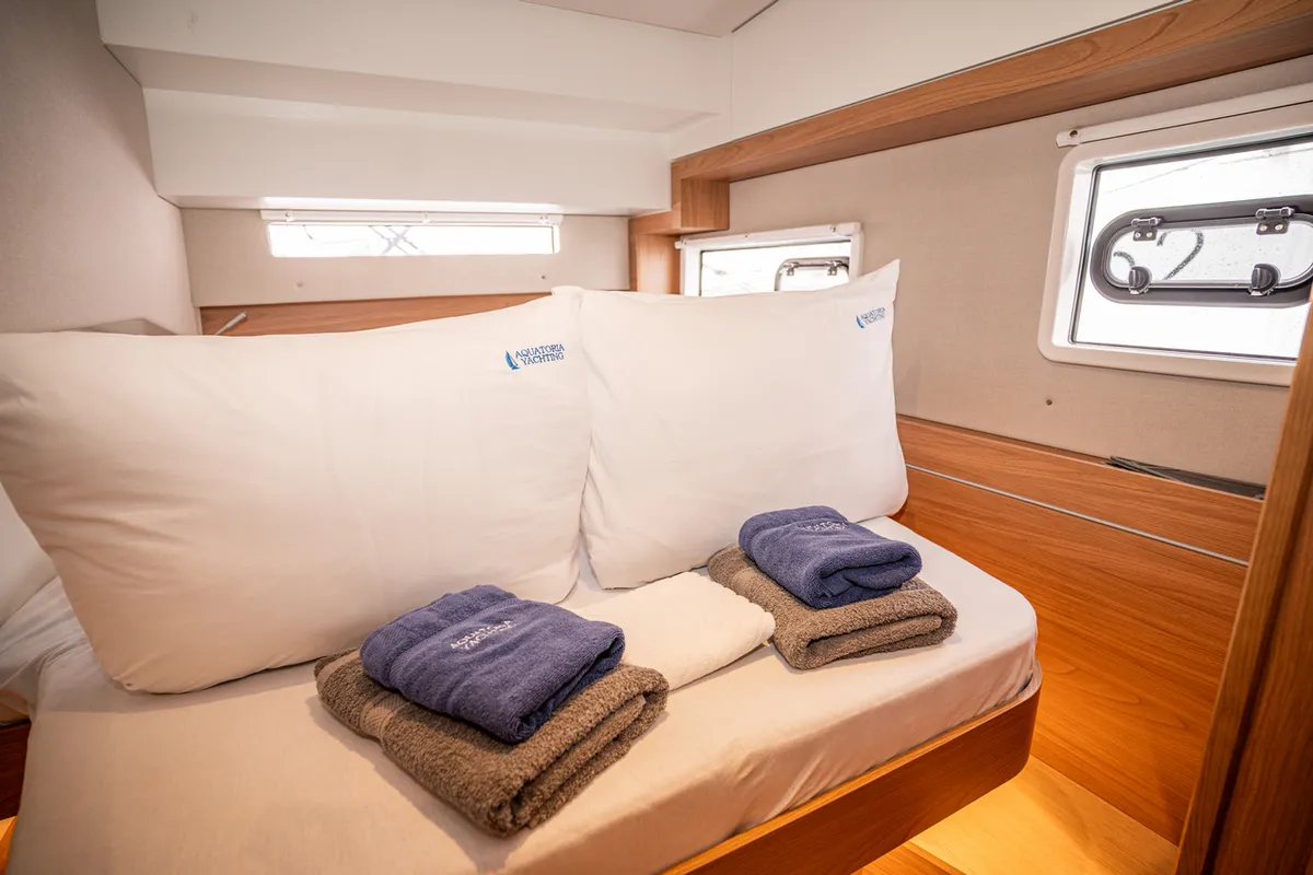 Melody of Love, a Bali 4.2 catamaran at Pirovac, Croatia