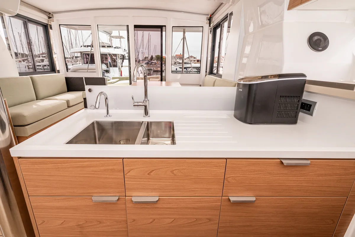 Melody of Love, a Bali 4.2 catamaran at Pirovac, Croatia