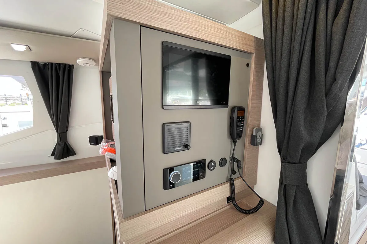 Knotty Cat (Forever Young), a Fountaine Pajot Tanna 47 catamaran at Road Town, British Virgin Islands
