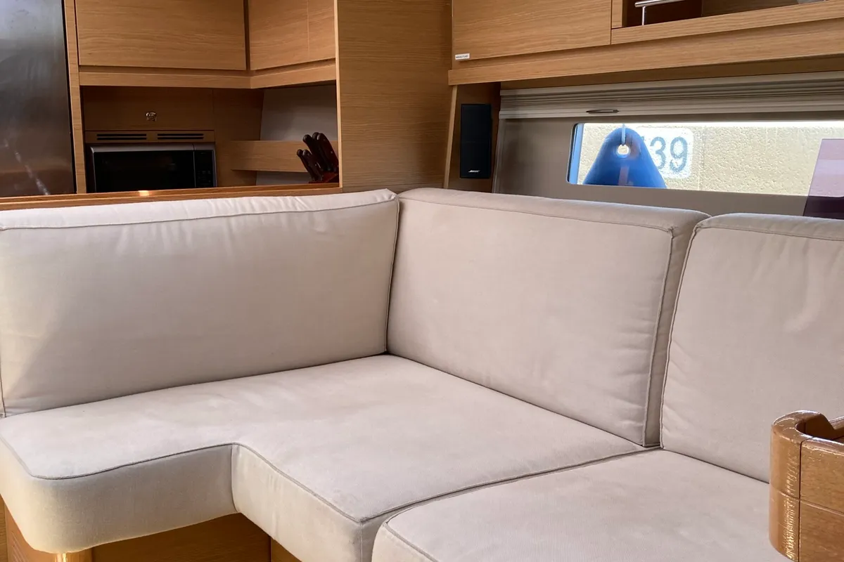 Nakupenda, a Dufour 56 Exclusive sailboat at Olbia, Italy