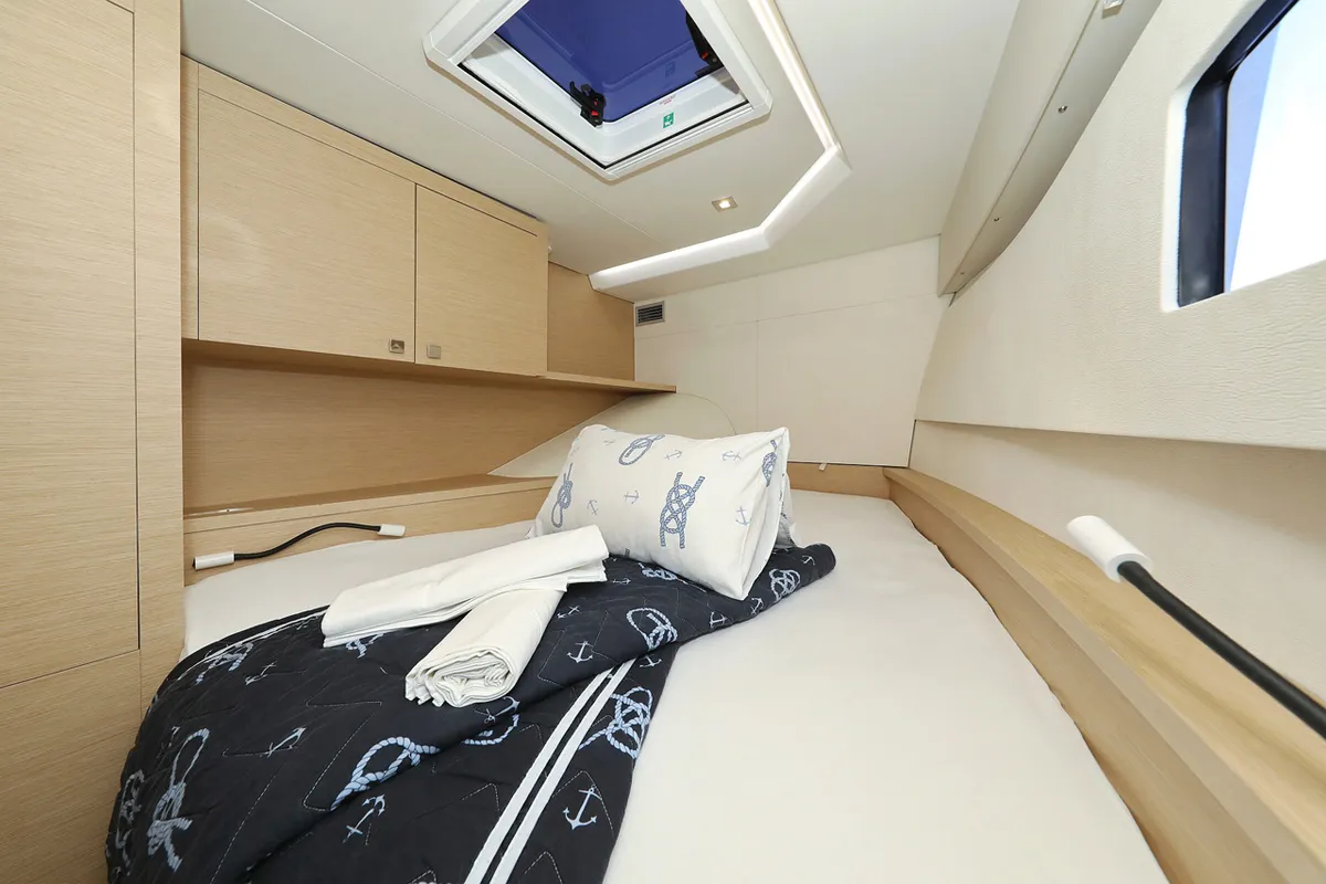 Head on Marketka, a Fountaine Pajot MY 37 catamaran at Grad Biograd na Moru, Croatia