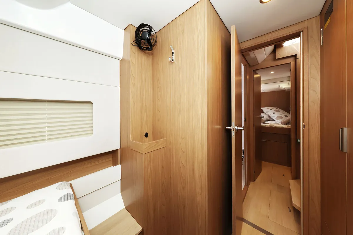 Aventurier, a Bali Catsmart catamaran at Grad Biograd na Moru, Croatia