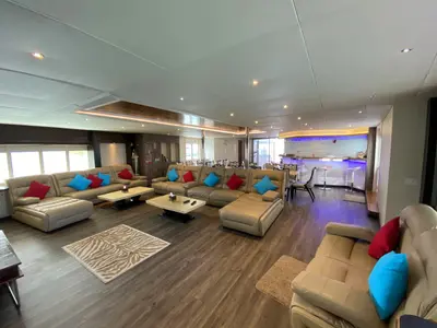 Salon of Honors Legacy, a Custom Made MY Honors Legacy motor yacht at Malé, Maldives