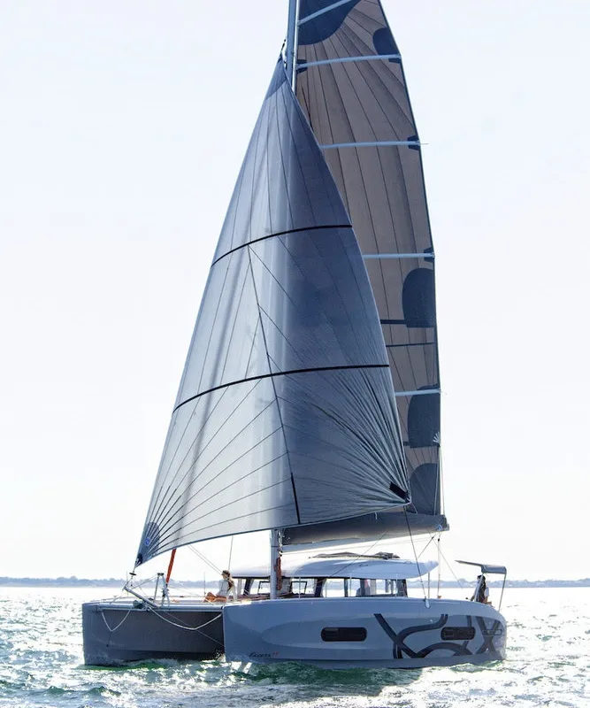 Carmelina, a Excess 11 catamaran at Marmaris, Turkey
